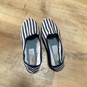 Drogheria Crivellini cotton striped flats